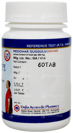 Unjha Medohar Guggulu Tablet 60