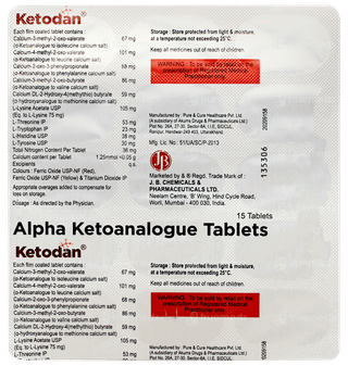 Ketodan Tablet 15