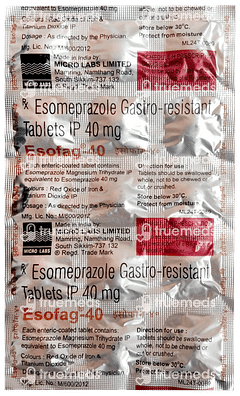 Esofag 40 Tablet 15