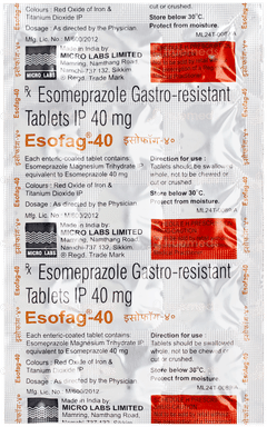 Esofag 40 Tablet 15 Esofag 40 Tablet 15