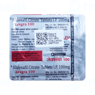 Zexgra 100 MG Tablet 4