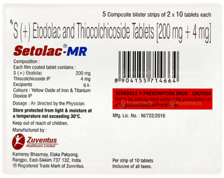 Setolac Mr Tablet 10