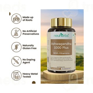 Neuherbs Ashwagandha 1000 Plus Tablet 60