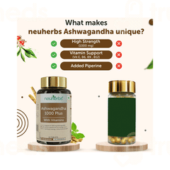 Neuherbs Ashwagandha 1000 Plus Tablet 60