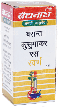 Baidyanath Basant Kusumakar Ras With Gold Tablet 50