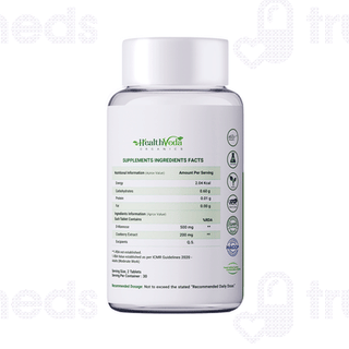 Health Veda Organics D Mannose And Cranberry Extract Tablet 60