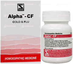 Dr Willmar Schwabe Alpha Cf Tablet 20gm