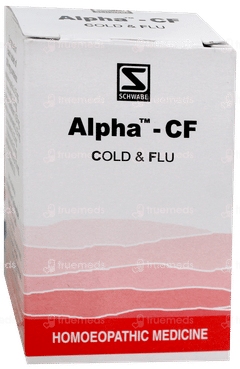 Dr Willmar Schwabe Alpha Cf Tablet 20gm