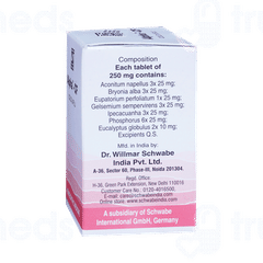 Dr Willmar Schwabe Alpha Cf Tablet 20gm