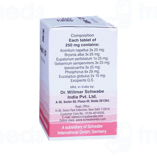 Dr Willmar Schwabe Alpha Cf Tablet 20gm