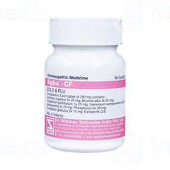 Dr Willmar Schwabe Alpha Cf Tablet 20gm
