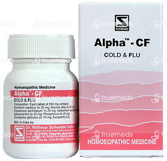 Dr Willmar Schwabe Alpha Cf Tablet 20gm Dr Willmar Schwabe Alpha Cf Tablet 20gm
