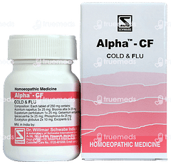 Dr Willmar Schwabe Alpha Cf Tablet 20gm