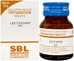Sbl Lecithinum 6x Trituration Tablet 25gm