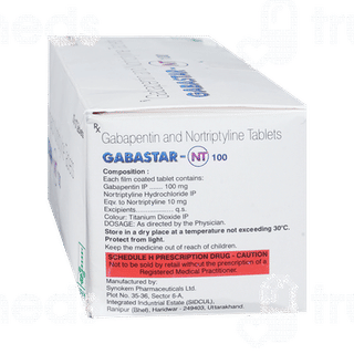 Gabastar Nt 100 Tablet 10