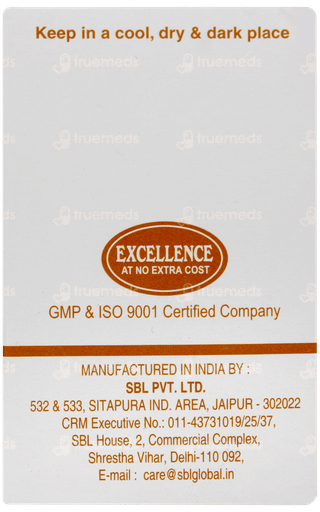 Sbl Gunpowder 3x Trituration Tablet 25gm