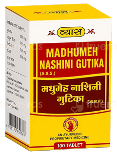 Vyas Madhumeh Nashini Gutika Tablet 100
