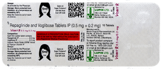 Vobit R 0.5mg/0.2mg Tablet 10