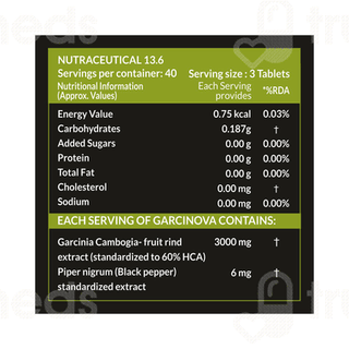 Carbamide Forte Garcinia Cambogia With Piperine Tablet 120