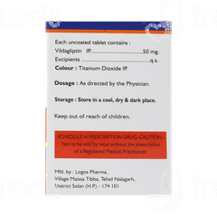 Vildact 50 Tablet 15