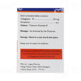 Vildact 50 Tablet 15