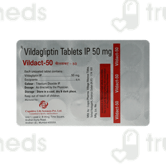 Vildact 50 Tablet 15
