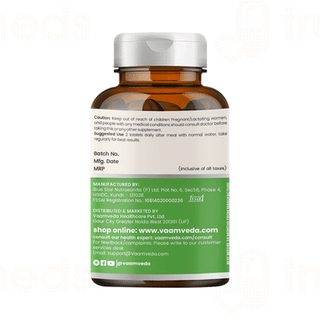 Vaamveda Calcium And Vitamin D3 Tablet 60