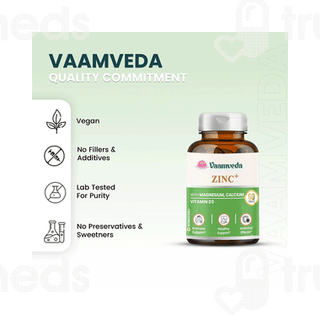 Vaamveda Calcium And Vitamin D3 Tablet 60