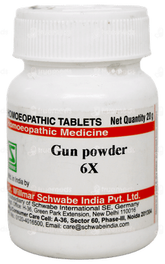 Dr Willmar Schwabe Gun Powder 6X Tablet 20Gm Dr Willmar Schwabe Gun Powder 6X Tablet 20Gm