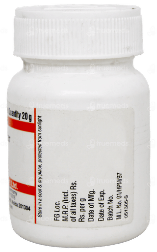 Dr Willmar Schwabe Gun Powder 6X Tablet 20Gm