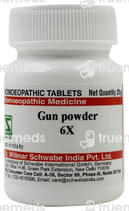 Dr Willmar Schwabe India Gun Powder Trituration 6 X Tablet 20 GM