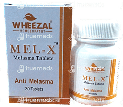 Wheezal Mel X Melasma Tablet 30