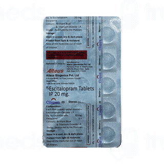 Cilapam 20 MG Tablet 15