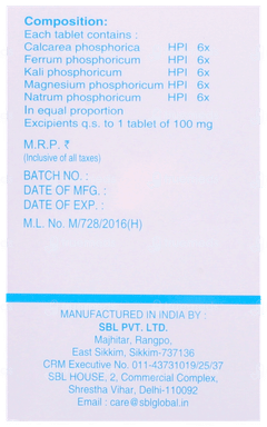 Sbl Five Phos Tablet 25gm