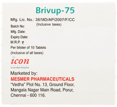 Brivup 75 Tablet 10