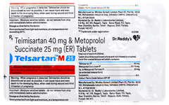 Telsartan M 25 Tablet 10 Telsartan M 25 Tablet 10