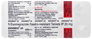 Esogress 20 Tablet 10