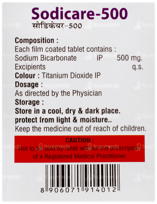 Sodicare 500 Tablet 10