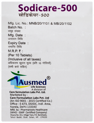 Sodicare 500 Tablet 10