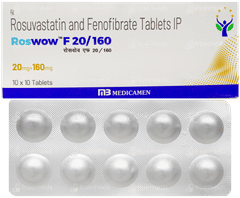 Roswow F 20/160 Tablet 10 Roswow F 20/160 Tablet 10