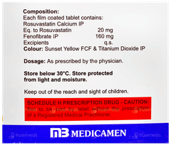 Roswow F 20/160 Tablet 10 Roswow F 20/160 Tablet 10