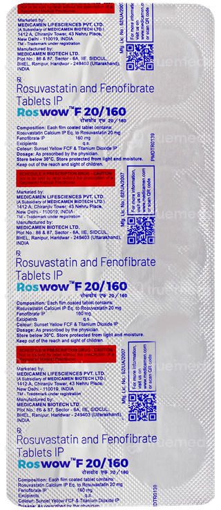 Roswow F 20/160 Tablet 10