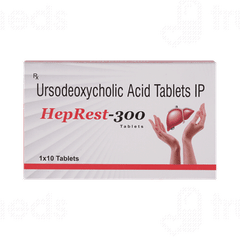Heprest 300 MG Tablet 10