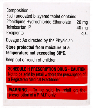 Efnocar T 20/40 Tablet 10