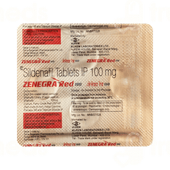 Zenegra Red 100 Tablet 4