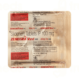 Zenegra Red 100 Tablet 4