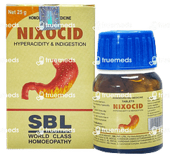 Sbl Nixocid Tablet 25gm Sbl Nixocid Tablet 25gm