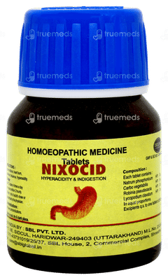 Sbl Nixocid Tablet 25gm