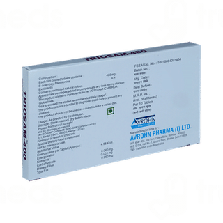 Triosam 400 MG Tablet 10