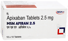 Msn Apiban 2.5 Tablet 10 Msn Apiban 2.5 Tablet 10